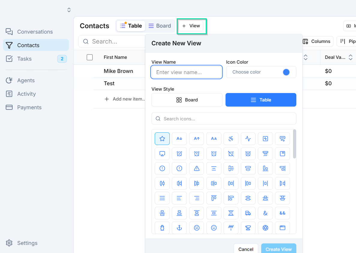 Creating Custom Views